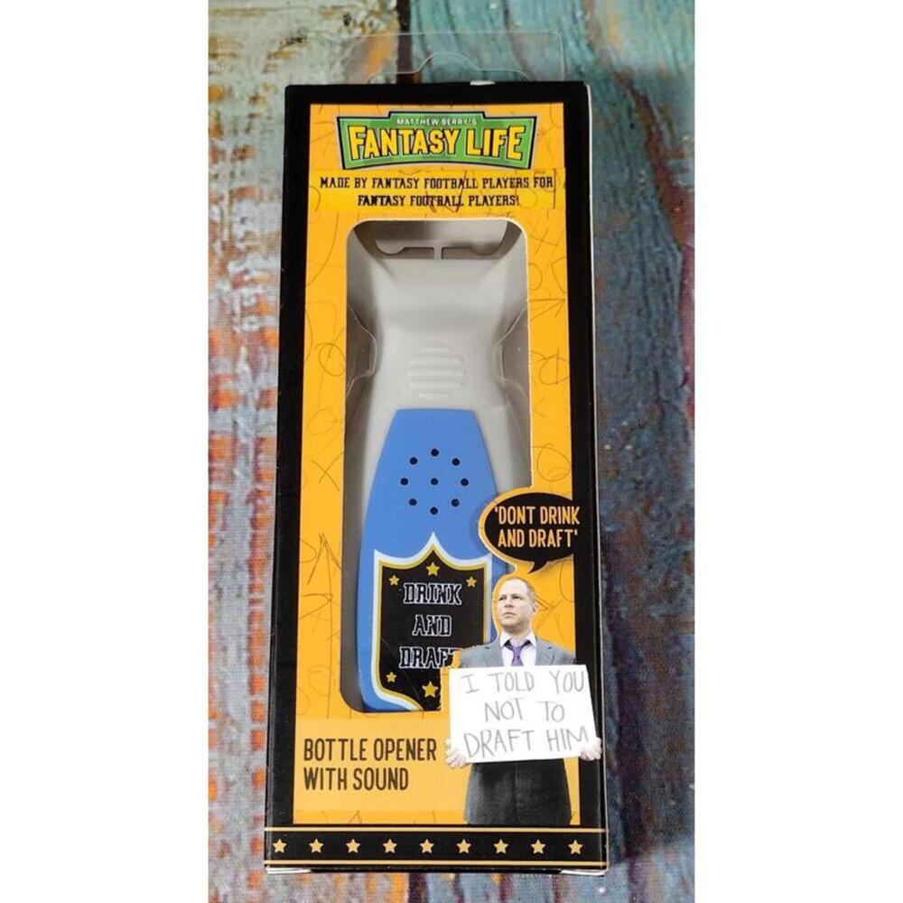 Fantasy Life Bottle Opener with Sound - Drink and Draft Theme